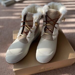 Women's Sperry Maritime Repel Suede Snow Boot w/ Thinsulate 11M